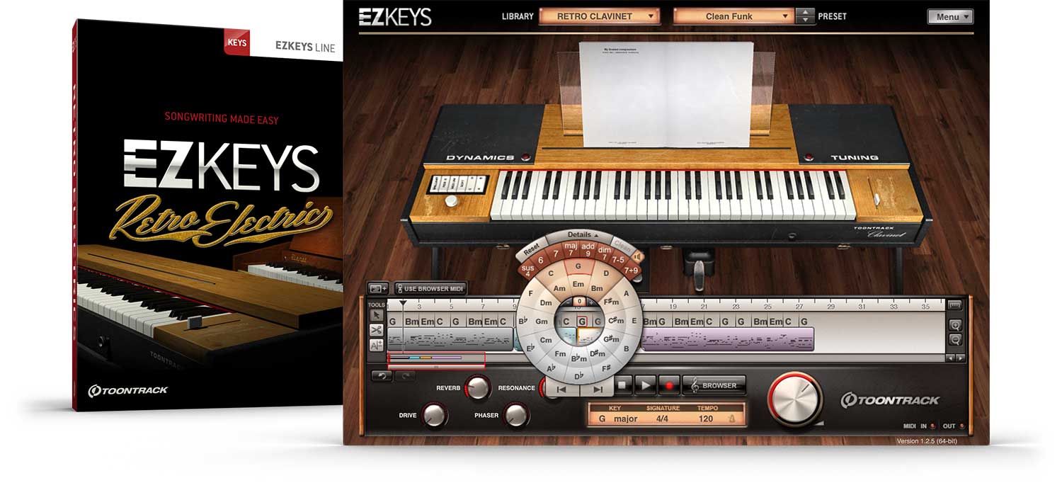 Toontrack EKX  EZkeys -  Retro Electrics
